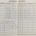 Bordereau de paie