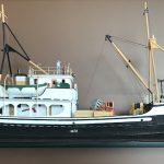 Maquette de la goélette Havre-Aubert