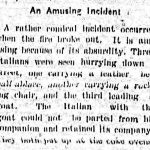 Un «incident amusant» pendant le grand incendie de 1908