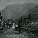 La ville de Coal Creek, près de Fernie, C.-B.