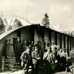 Le pont du Chemin de fer Canadien Pacifique au-dessus de la Coal Creek près de Fernie, C.-B., 1911