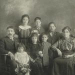 La famille Migale (Megale et autres variantes), vers 1921.
