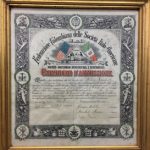 La section de Fernie, la Societa Felice Cavalotti, Loggia No. 146, fut incorporée en 1913.