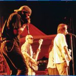 Le groupe de musique Les Colocs au festival Arts en fête
