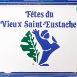 Plaque d’immatriculation des Fêtes du Vieux Saint-Eustache