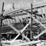 Une goélette en construction
