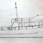 Plan d’un bateau (profil)