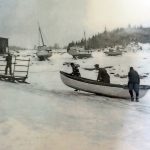 Les bateaux utilisés par la famille Lachance