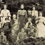 La famille Lachance sur l’île au Canot