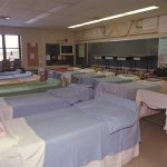 Les écoles réquisitionnées