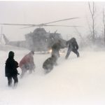 Les journalistes sur le terrain
