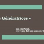 Génératrices (Simone Duval)