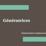 Génératrices (Jean-Marc Parent)