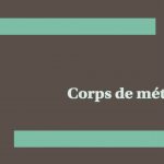 Corps de métiers