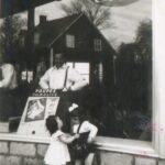 Épicerie Isidore Arcand, Grondines, 1954