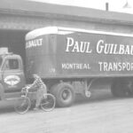 Camion de transport Paul Guilbault, Grondines, vers 1955-1960