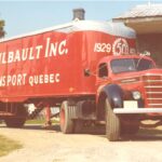 Camion du 50e de la compagnie Paul Guilbault Inc., Grondines, 1979