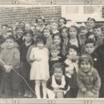 Élèves de l’école du « haut de la paroisse », vers 1935