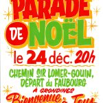 Affiche de la Parade de Noël, 2019