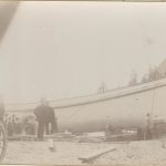 Construction d’un navire, vers 1900
