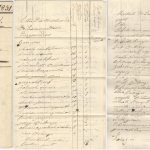 Liste des élèves de la sixième école de Grondines, 1831