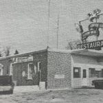 Restaurant La Petite vache, Grondines, vers 1965