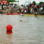 Traversée du fleuve, été 2000