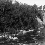 La pêche au saumon sur la rivière Mitis