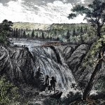 Les chutes de la rivière Mitis par Thomas Fenwick