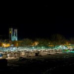 Le village de pêche illuminé