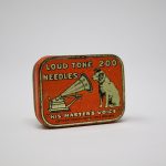 Boîte d’aiguilles de gramophone