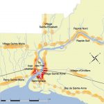 Densité des bâtiments à Sainte-Anne-de-la-Pérade au début du 20e siècle