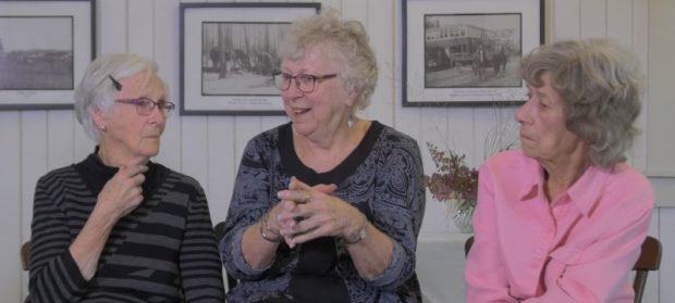 Photo de Georgette, Denise et Thérèse Potvin