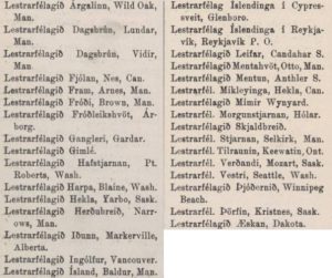Deux colonnes de texte imprimées à l’encre noire sur du papier journal décoloré par le temps.