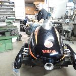 Gilles Gagné et la motoneige G-Force One