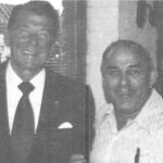 Normand Houle et Ronald Reagan