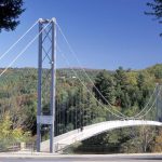 Pont suspendu du Parc de la gorge de Coaticook