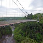 Pont suspendu et gorge de Coaticook