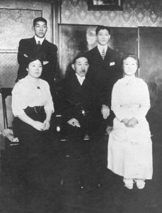 Portrait de la famille de Manzo Nagano
