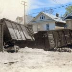 Déraillement de wagons sur l’avenue Victoria