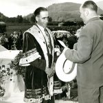 Aime Sache, roi du maïs en 1953