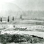 La grange en pierres, centre de la Ferme expérimentale du Dominion d’Agassiz