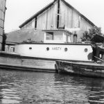 La ferme Bonnie Doone lors de l’inondation de 1948