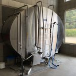 Réservoir de stockage du lait