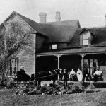 Le Homestead de la famille Agassiz, fin des années 1800