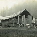 Paysage agricole d’Agassiz au début du XXe siècle