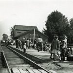 En attendant le train à Agassiz
