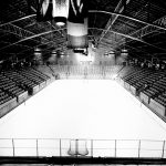 La patinoire prête à accueillir les joueurs de hockey