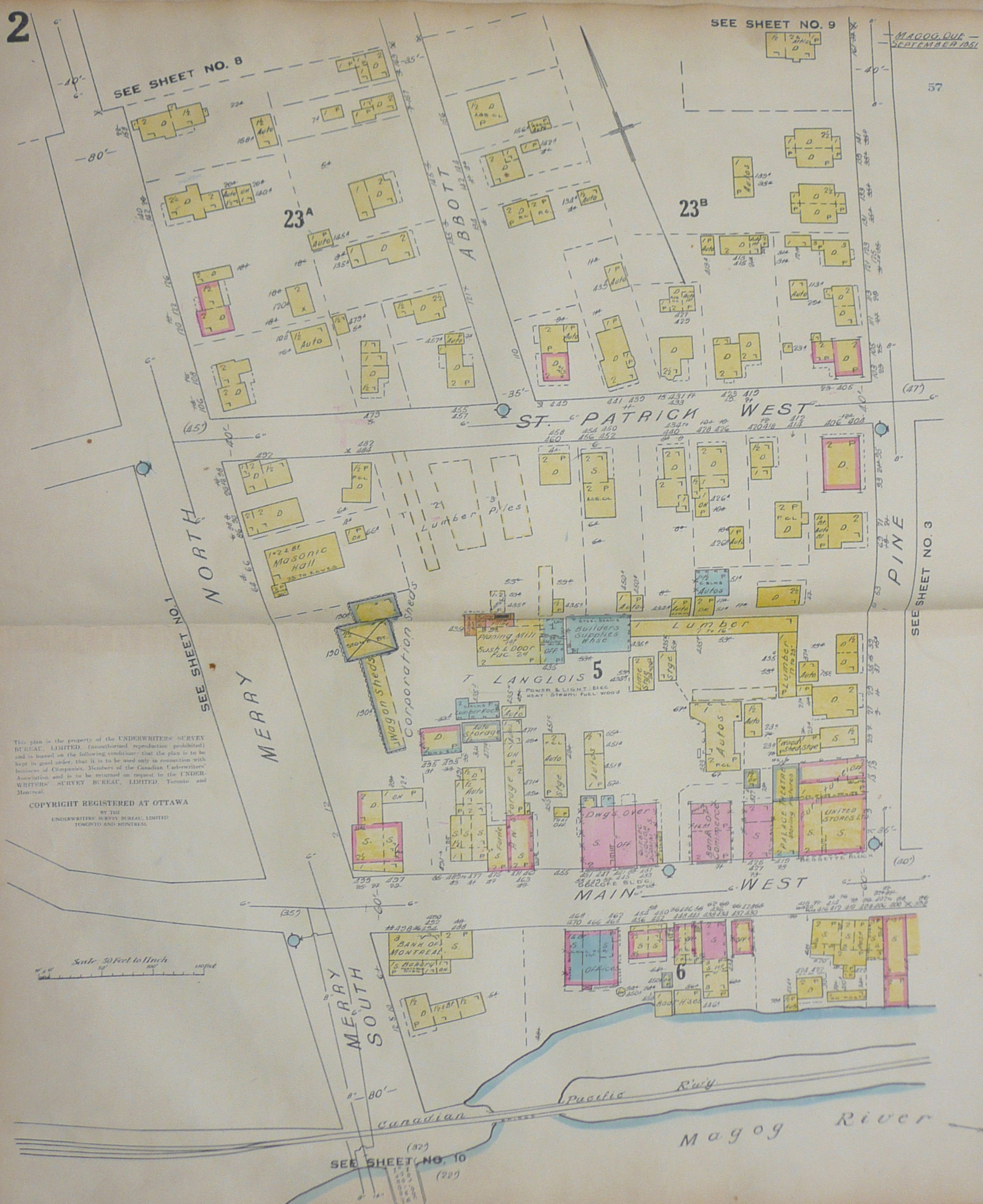 Plan d'assurance 1951 page 2