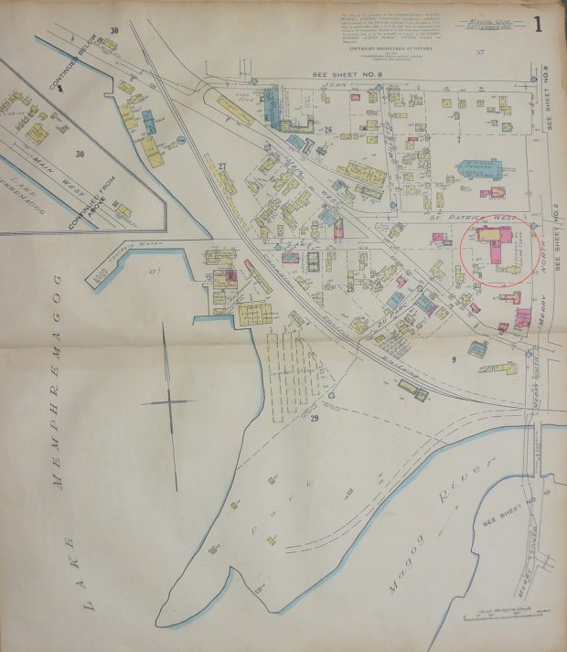 Plan d'assurance 1951 page 1